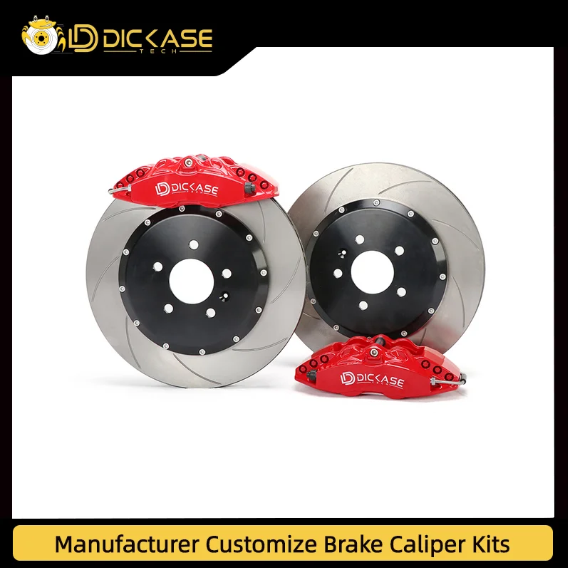 Dicase Auto Brake System 4 Piston Brake Caliper With 355*28mm Rotor For Rear Wheel 19in For Bmw E90/E92/E93 335i M3