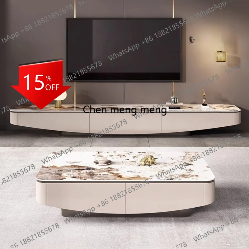 

01A Luxury Mid Century Tv Stands Living Room Drawers Movies Designer Salon Tv Table Aesthetic Hallway Muebles Para Tv Home Furni