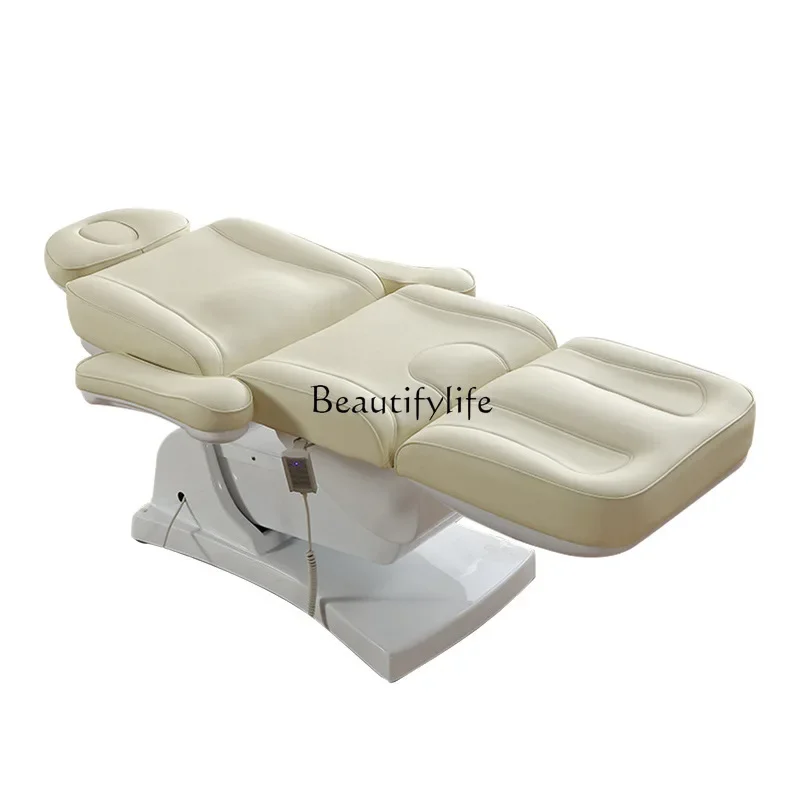 Electric beauty folding massage treatment bed Micro plastic surgery dental treatment bed Special for beauty salons