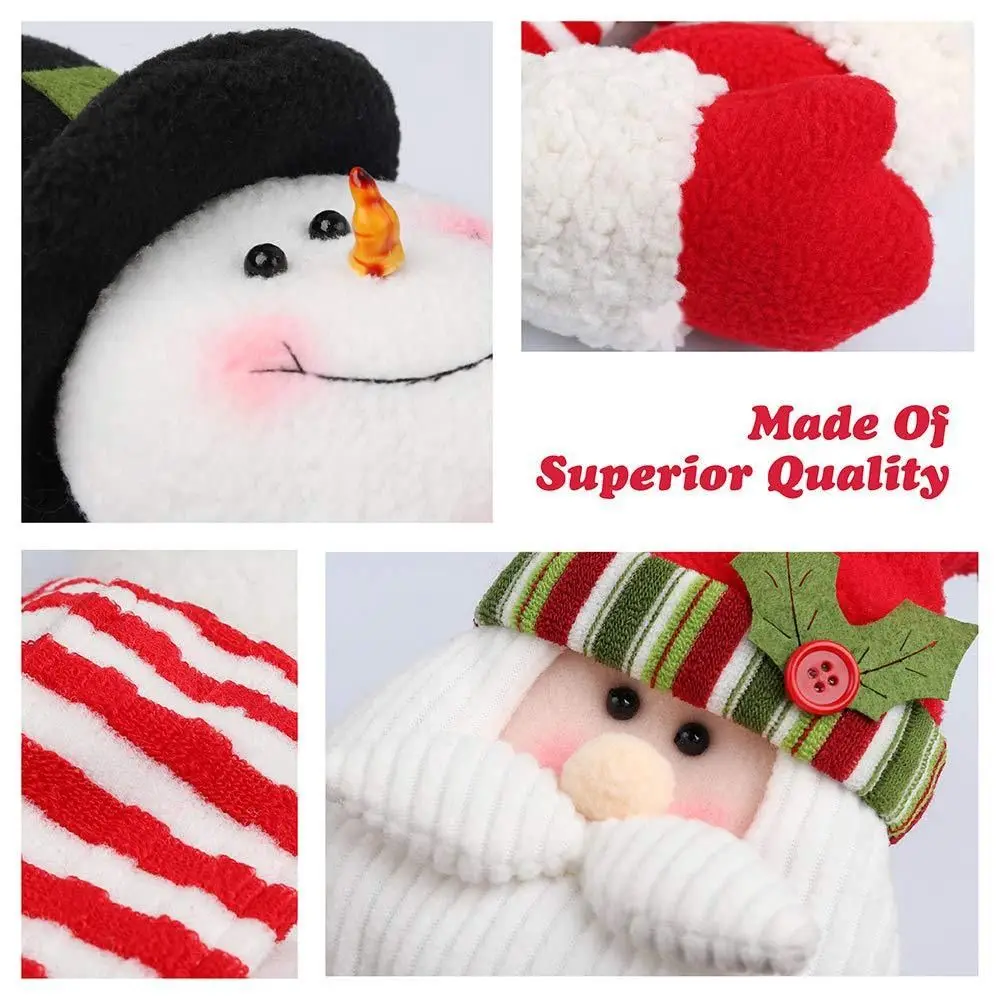 High Quality Snowman Curtain Clasp Santa Claus Easy to Use Curtain Clip Holders Durable Fastener Buckle Clamp