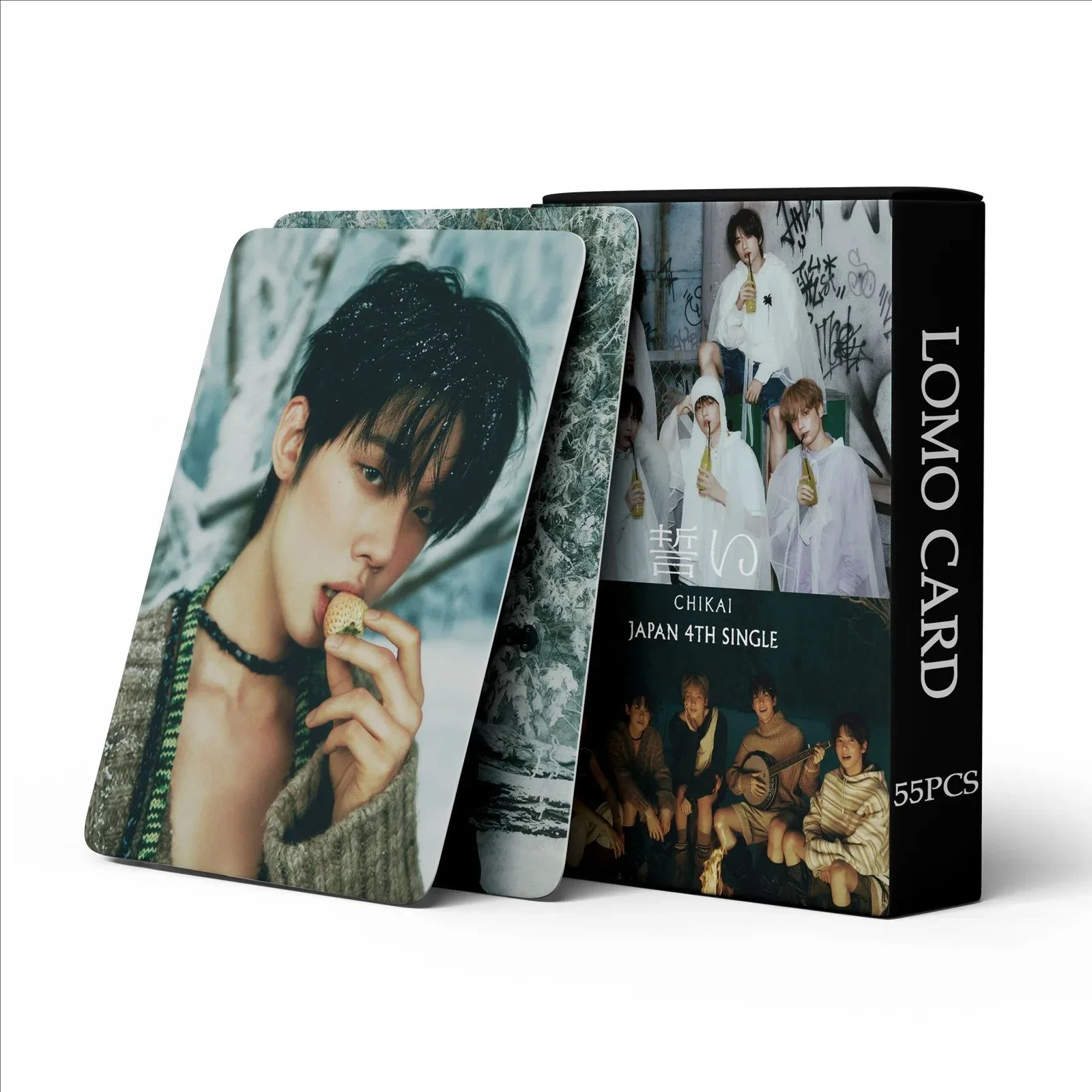 55Pcs/Set Kpop CHIKAI Lomo Card New Ablum SOOBIN TAEHYUN BEO HD Photo Print Pictures Photo Card For Fans Collection Postcards