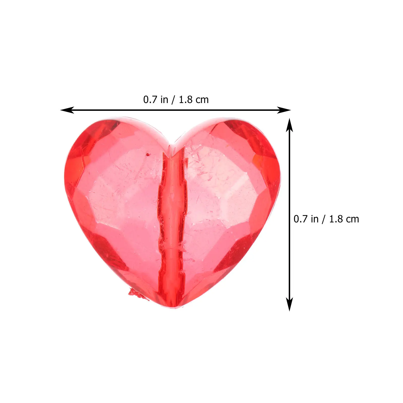 1 مجموعة عيد الحب زهرية حشو القلب الخرز الأحمر اللؤلؤ زخرفة ل ديكور المنزل الزفاف طويل القامة زهرية زينة الحشو عيد الميلاد #4
