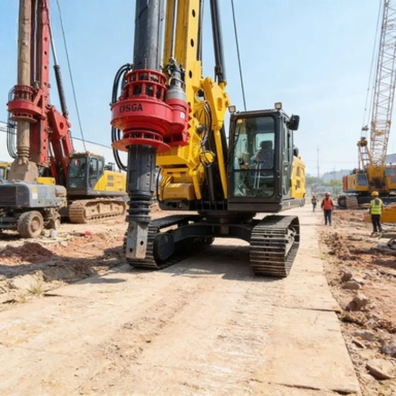 DTH Borehole Drilling Rig for Water Well and Oil Exploration 100m to 500m Depth