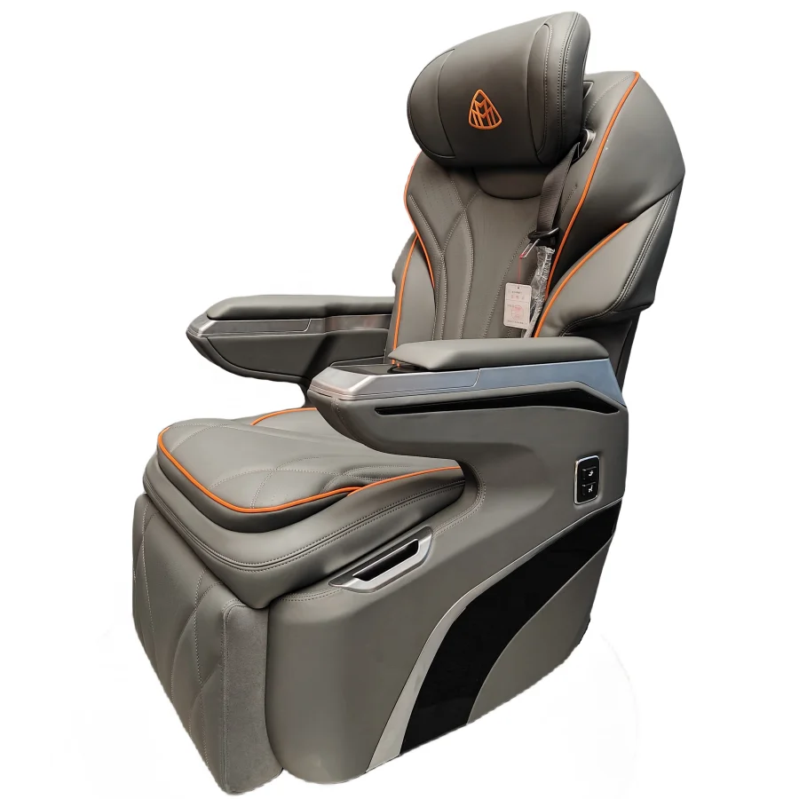 UTV&ATVKIMSEY Van Luxury Electric 180 Degree Adjustable Car Auto Bench Seat for ALPHARD/VELLFIRE/HIACE Hot Sale