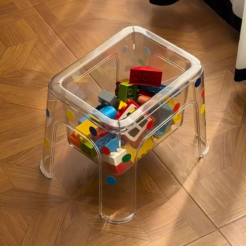 Storage stool,household low stool shoe change stool, door storage box, bedroom