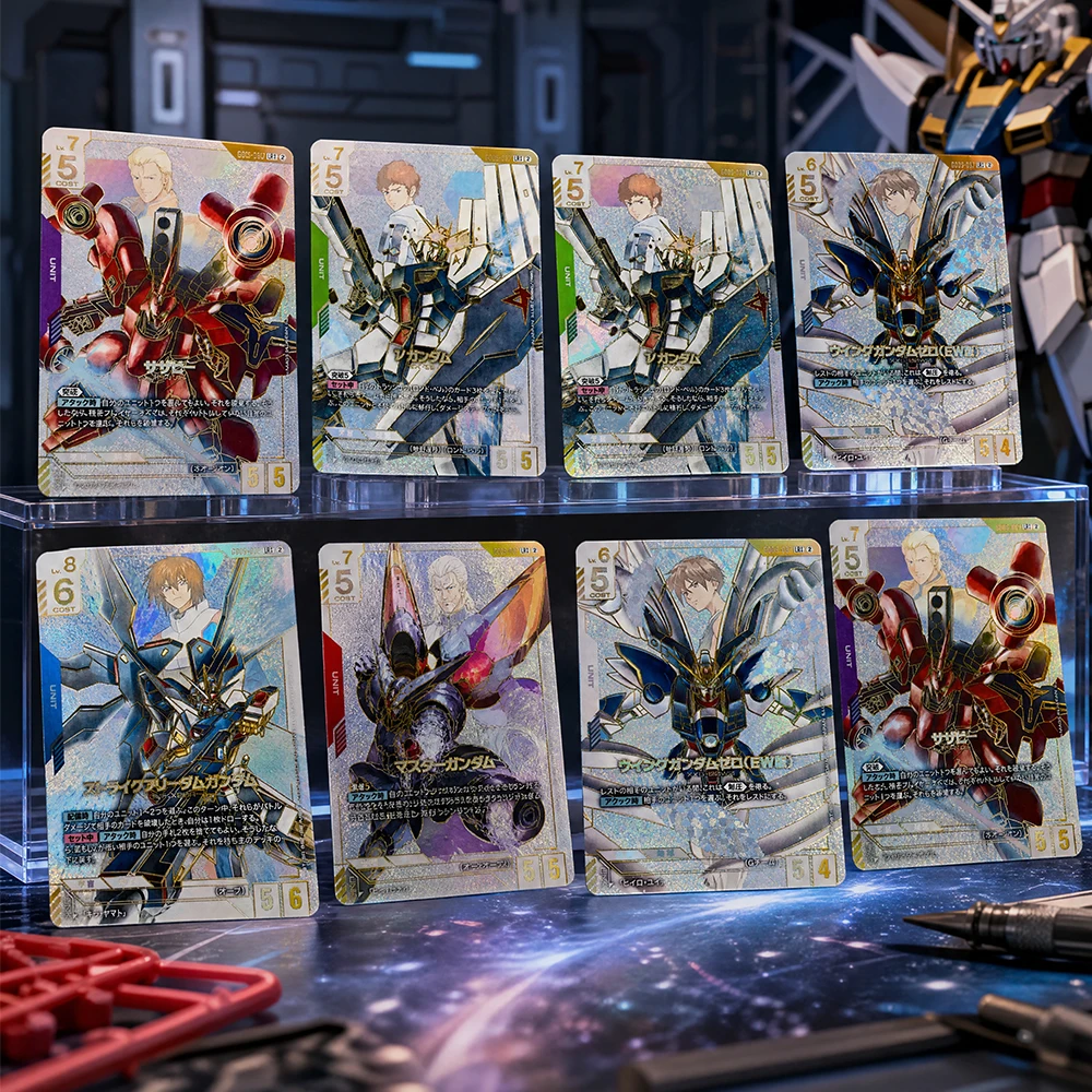 Carte de collection TCG de jeu de cartes d'anime, Freedom Ascension Sazabi GD05-049 Lr++ Carte Foil, Char Aznable, Cadeaux pour enfants