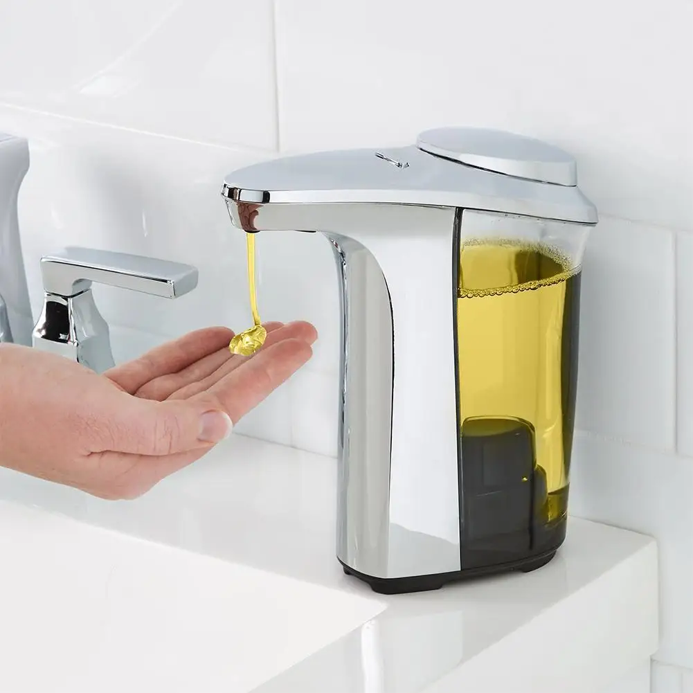 

Automatic Soap Dispenser Touchless Dish Soap Dispenser Large Capacity 500ml 17oz Palm Sensing Liquid Soap Dispenser