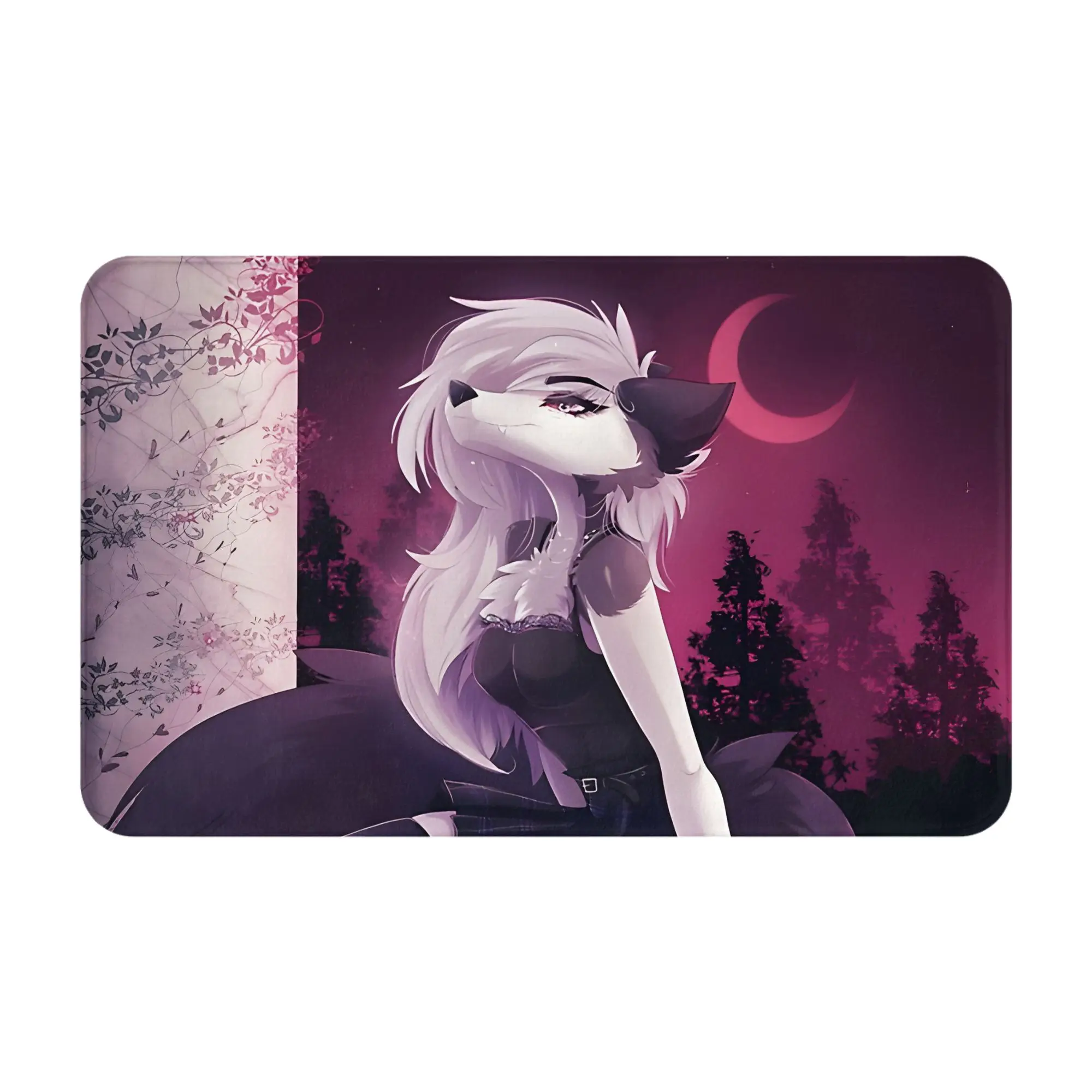 Loona Decorations Bathroom Mat Helluva Boss Doormat Living Room Carpet Entrance Door Rug Home Decoration