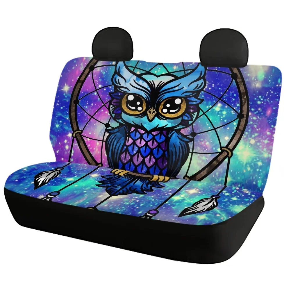 Gradient Owl Dreamcatcher Galaxy Print Car Seat Covers Anti-Slip Auto Seat Protector Universal Dropshipping funda asientos coche