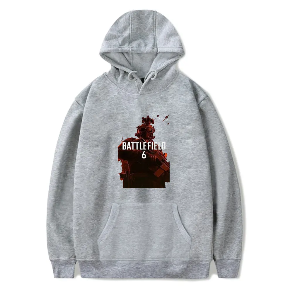 ساحة المعركة 6 هوديس 2025 خمر ميرش هوديي الرجال والنساء الهيب هوب الرياضة البلوز البلوز #3