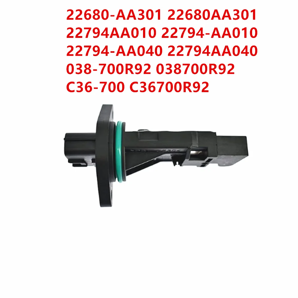 

22680-AA301 22680AA301 Air Flow Meter 22794AA010 22794-AA010 22794-AA040 22794AA040 038-700R92 038700R92 C36-700 C36700R92