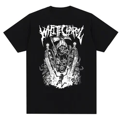 Men's T-Shirt Clothing Unisex Whitechapel Deathcore Band 3D Printed T Shirts Casual Tops Short Sleeve Fashion Oversized Tees