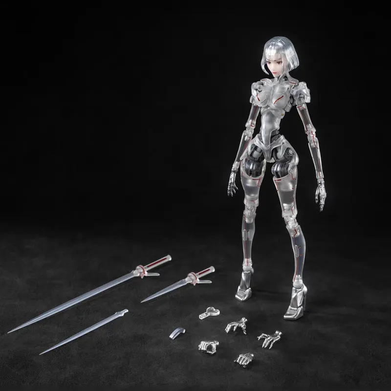 

Hot 17cm Gk01fec1-C3 1/12 Ai Female Ultra-Modern Feel Action Figure Gk Mode Nuded Skeleton Action Figure Body Toys Gifts