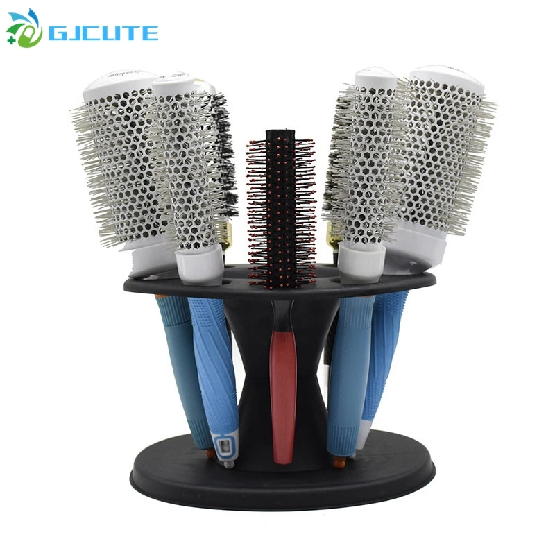 Professional Barber Comb PP Storage Stand For Hairdressing Combs Brushes Scissors Roll Organizer Rack Salon Hair Styling Holder