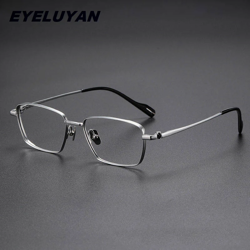 

Eyeluyan 2025 New Pure Titanium Eyeglasses Men Business Style Optical Frame Prescription Glasses Spectacle Frame