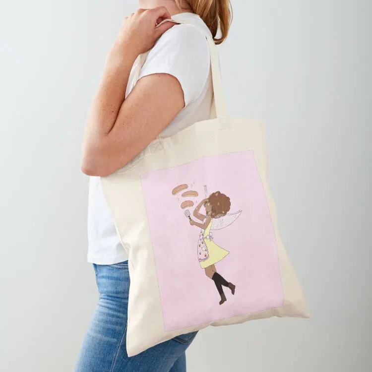 

Glory Flips Some Pancakes! Tote Bag Custom bag tote bag custom reusable grocery bags Canvas