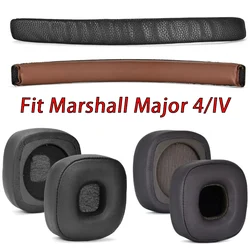 Ear Pads For Marshall Major 4 IV Headphone Earpad Cushion Soft Protein Leather Foam Sponge Earmuff Durable Flexible Earphone