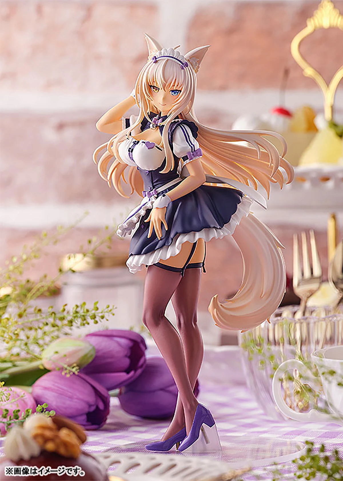 Original Genuine Good Smile Company Prepainted Pop Up Parade Nekopara Coconut H=190mm Game Character Model Figure Decoration