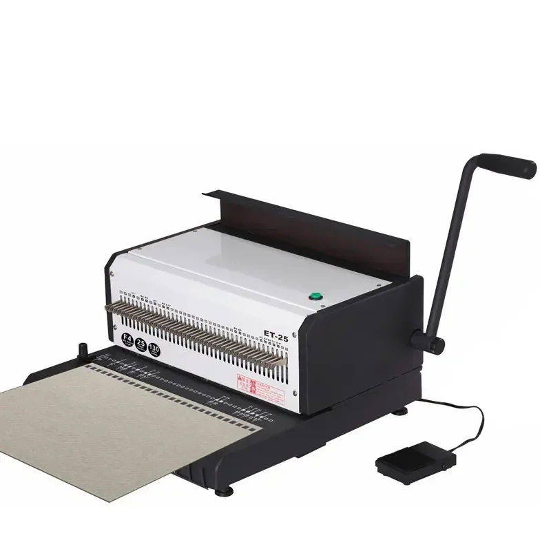 Electric Wire-O Binding Machine – All-in-One Punching and Binding Machine for Desk Calendars, Wall Calendars, and Documents