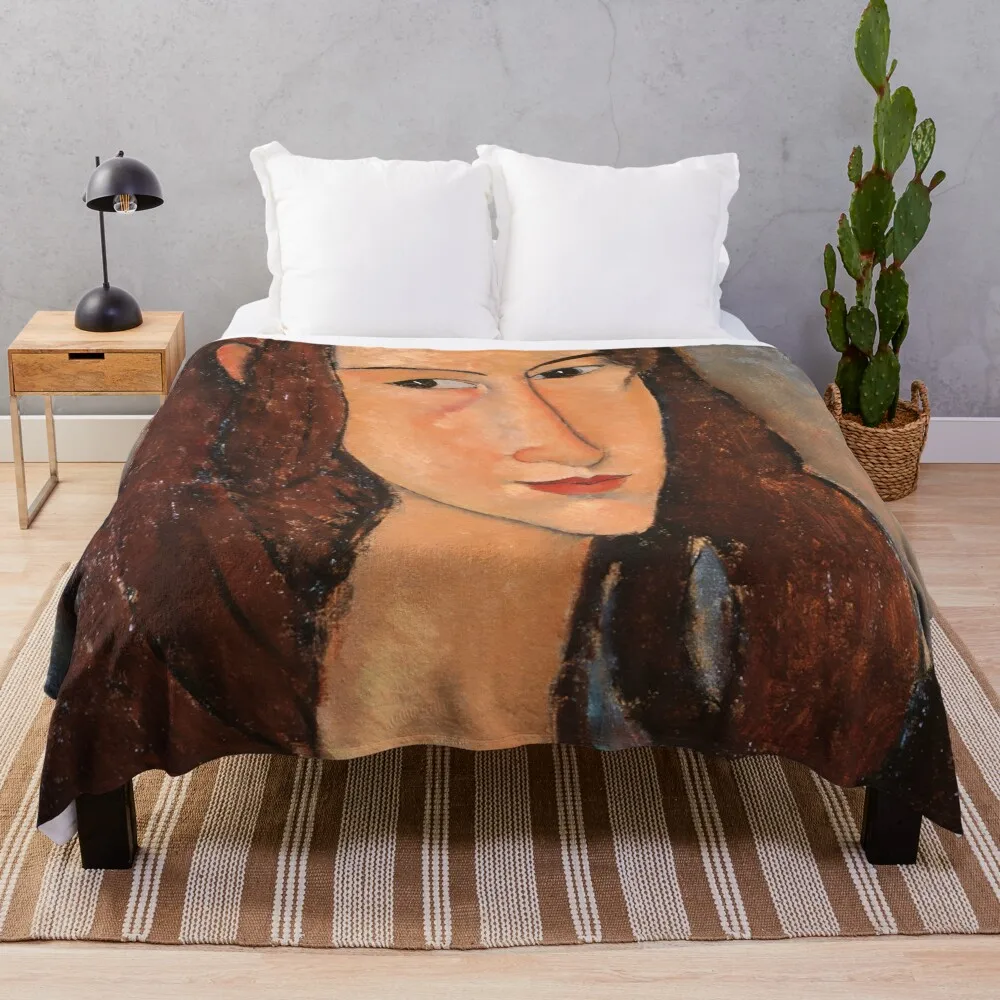 

Amedeo Modigliani Throw Blanket Designer Blankets Soft Bed Blankets Luxury Throw Blanket