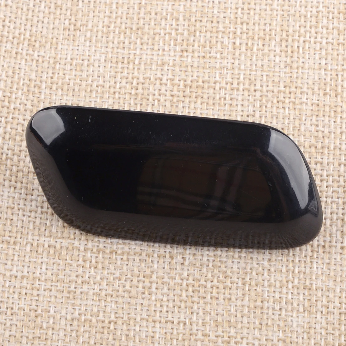 85044-47010 Car Front Right Headlamp Washer Nozzle Cover Cap Black Fit for Toyota Prius XW30 2009 2010 2011 Plastic