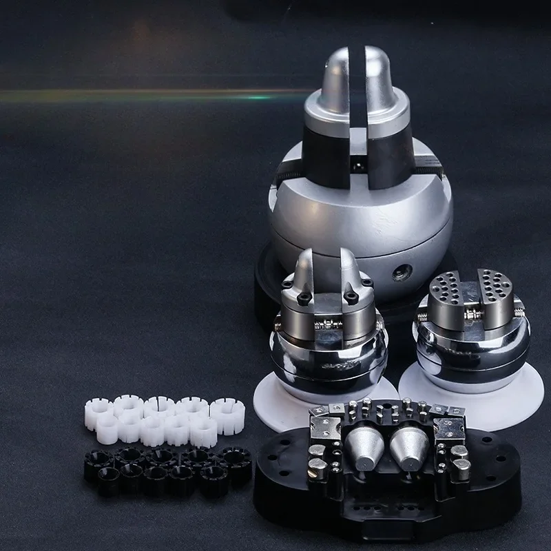 Ball-set hemisphere jewelry, inlaid batch flower engraving fixed base, clamping engraving jewelry tools