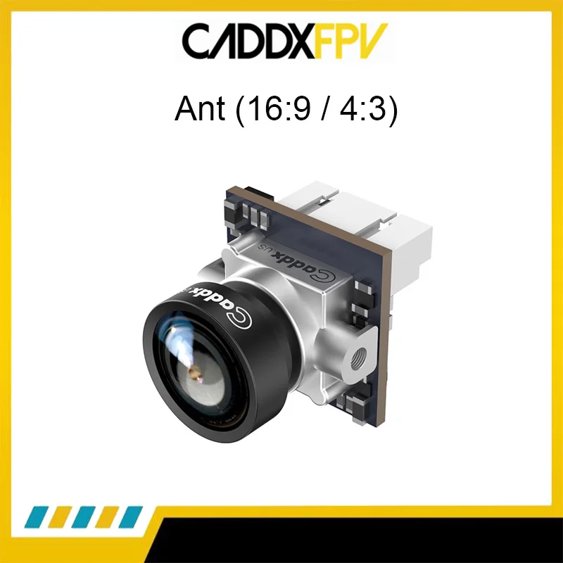 

Caddx Ant 1.8mm 1200TVL 16:9/4:3 Global WDR with OSD 2g Ultra Light FPV Camera for FPV Tinywhoop Cinewhoop Toothpick Mobula6