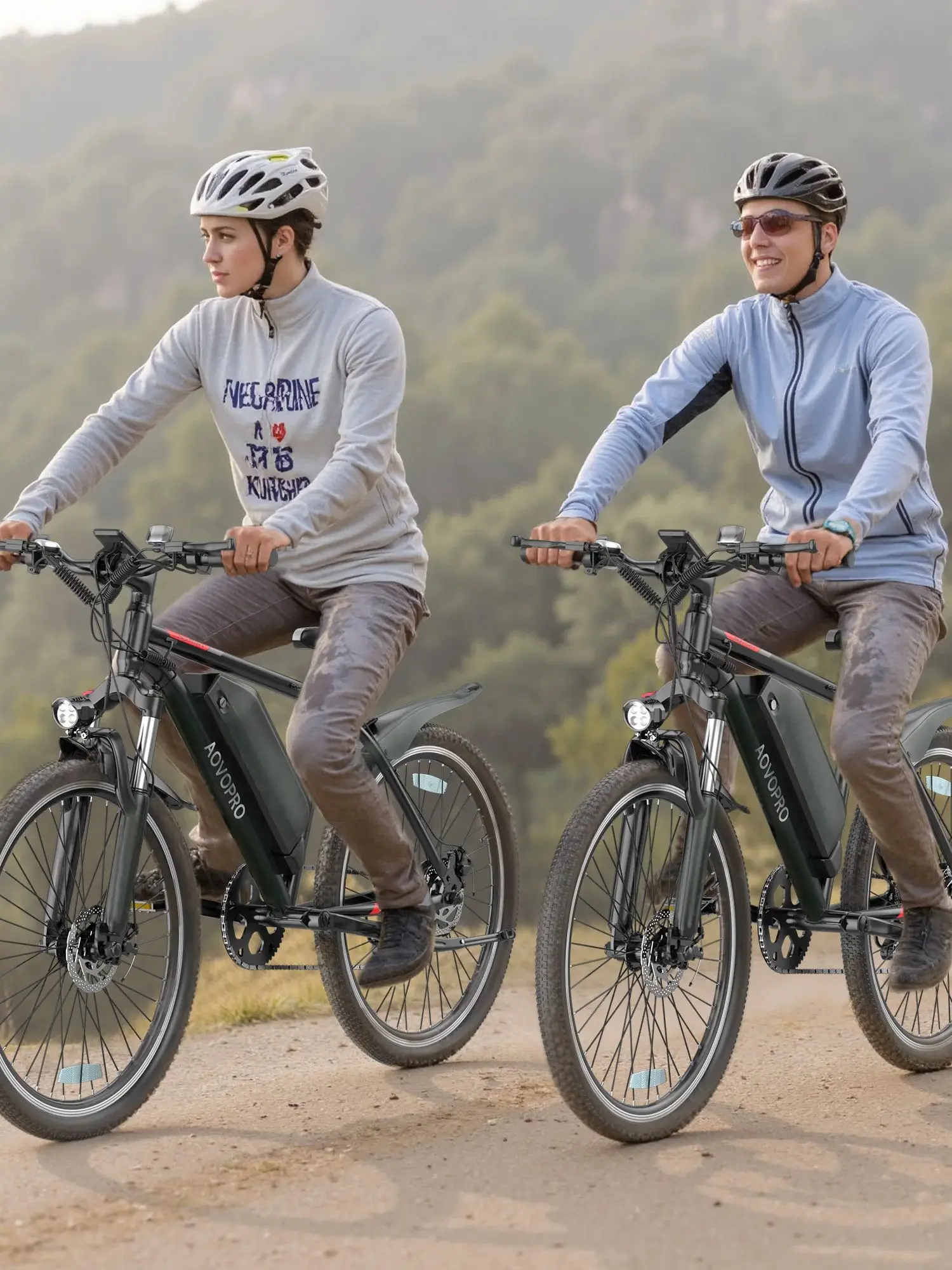 AliExpress NONE AOVOPRO BK520/BK900 for Adults Electric Bike with 250W Brushless Motor, 30Miles 25KM/H Commuter electric bike 48V5.2 Ah/9AH