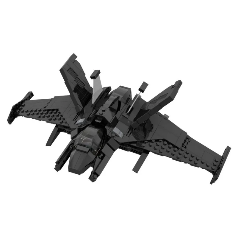 MOC 386 PCS Film Opvouwbare Wing Fighter Technische Bouwstenen Model Educatief DIY Montage Speelgoed Voor Kinderen Kerstcadeaus