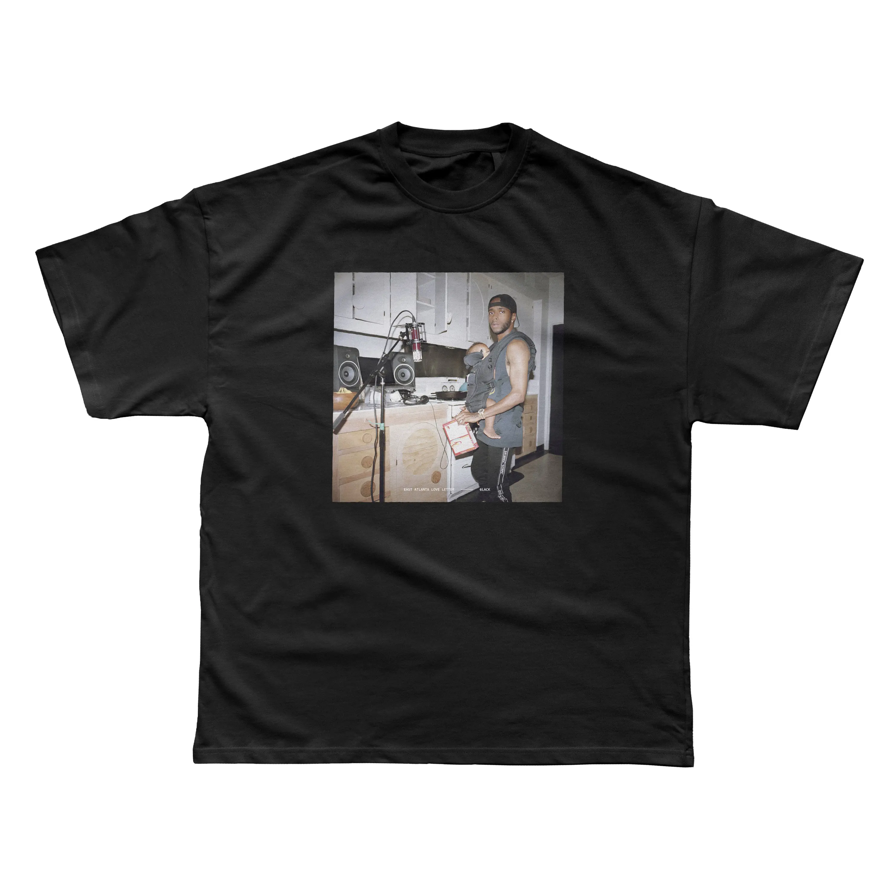 Премиум Футболка 6LACK с надписью Love, восток Атланта