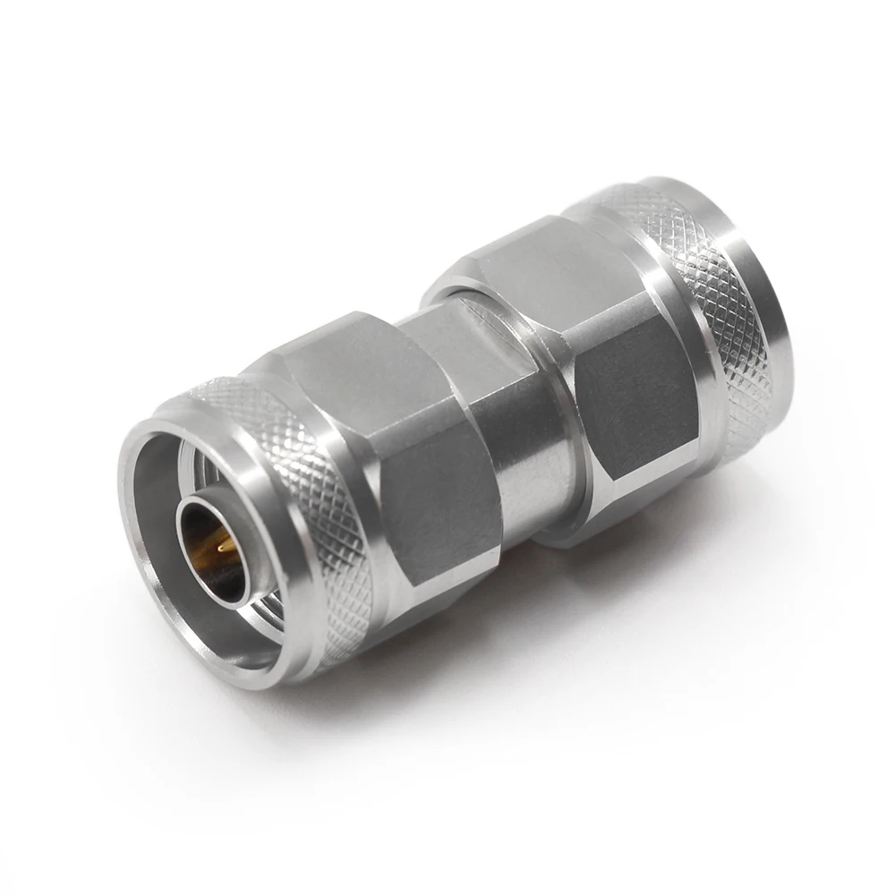 

N Male/female Mutual Rotation Coaxial Adapter 18G Stainless Steel JJ JK KK Test Adapter