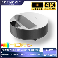 Formovie R1 Ultra Short Thorw Laser Projector 1080p Full HD 4K 1600ANSI Lumen Portable For Home Theater MEMC ALPD Fengmi Cinema