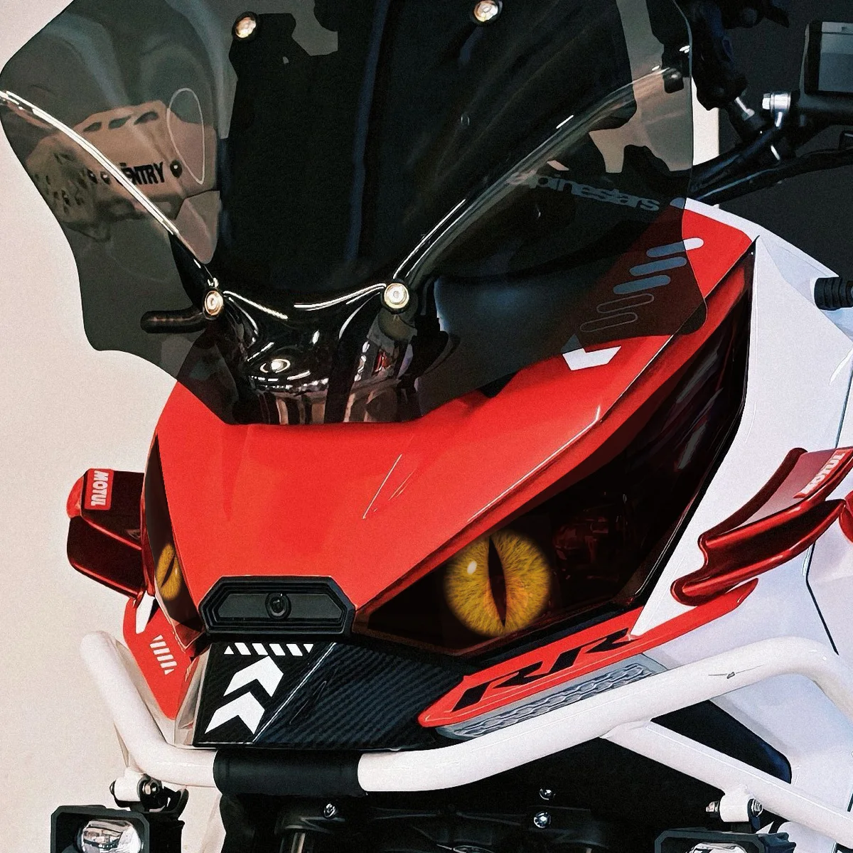 For ZONTES 368G 368 G 2024 Motorcycle Headlight Transparent Decor Film Stickers Moto Scooter Protection Vinyl Accessories Decals