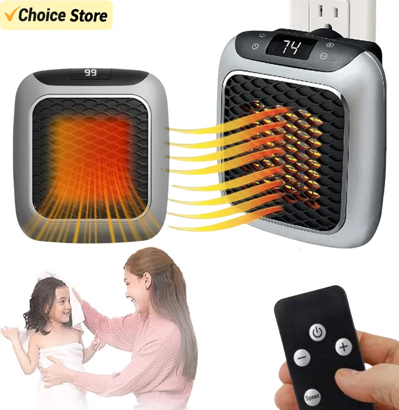 Electric Heater Portable Heater Heating Warm Air Blower Mini Radiator Home Office Warmer Machine for Winter