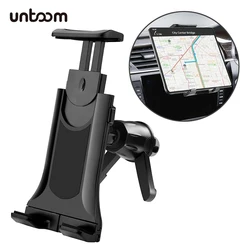 Universal 4-12 inch Tablet Holder Car Air Vent Tablet Mobile Phone Mount Stand GPS Brackets 360° Rotatable for iPad Samsung Pad