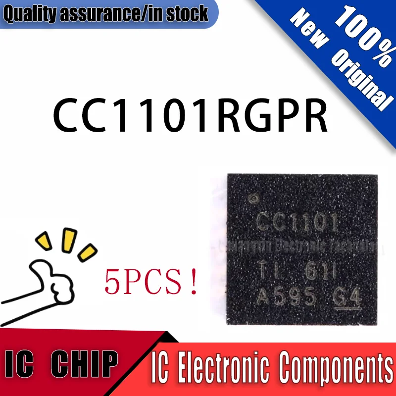 5PCS New Original CC1101RGPR CC1101 QFN20 Quality Assurance In Stock IC CHIP