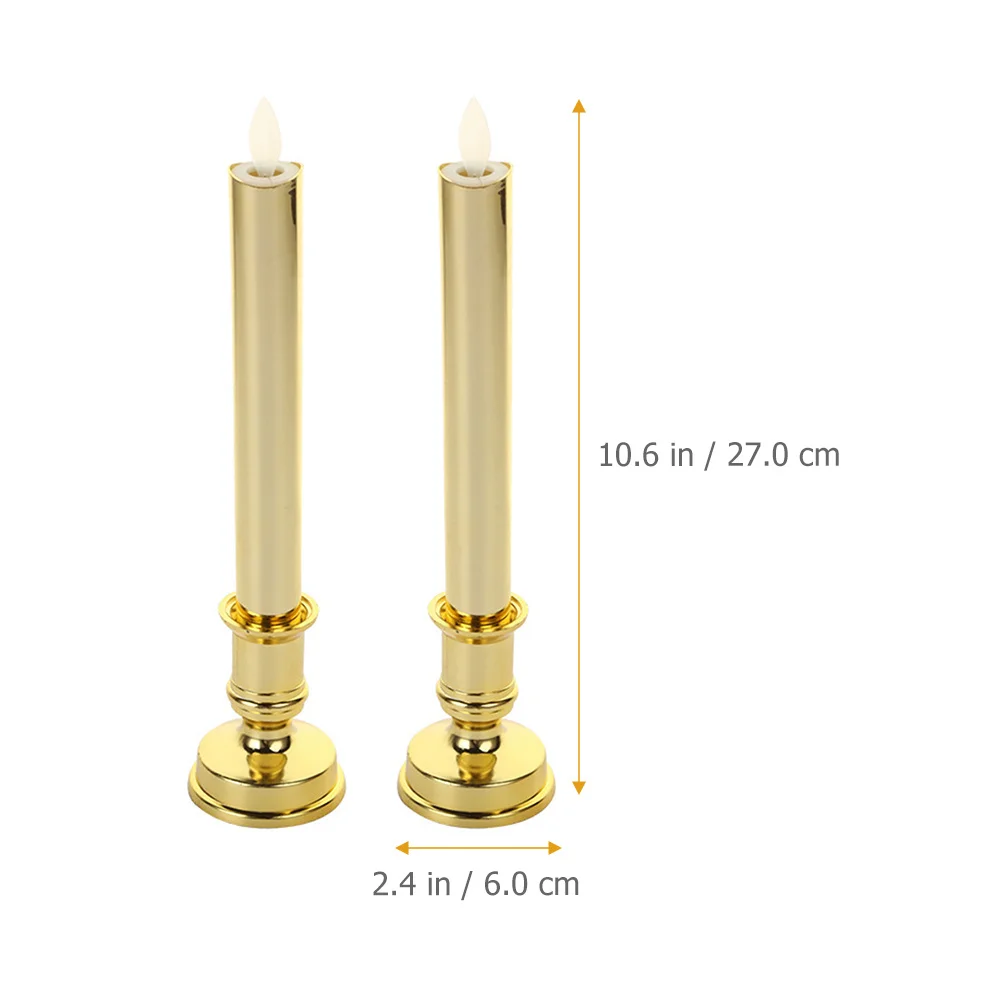 2 pçs luz led premium plástico sem chama luzes de chá para casa casamento halloween decoração natal luz led