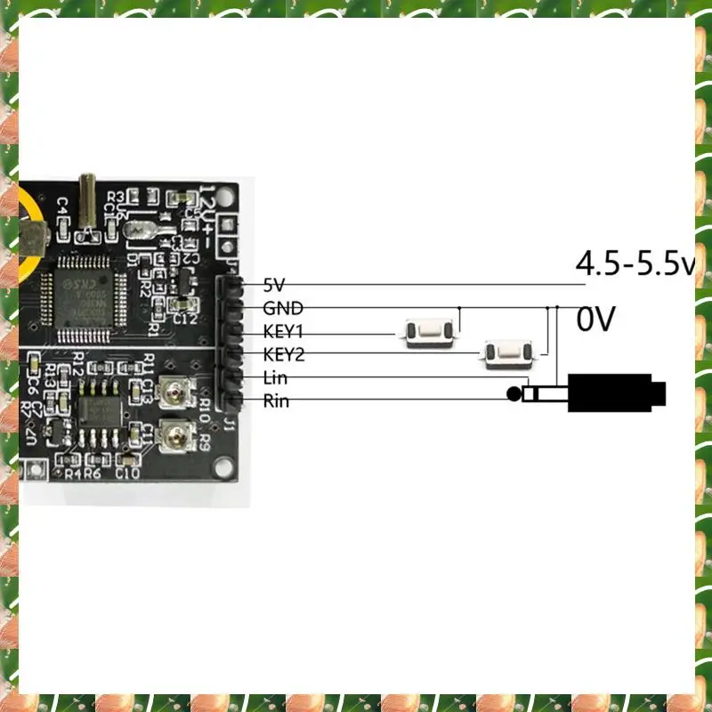 

JAJA Audio Level Indicator Rhythm Balanced VU METER Module Multi-Color 1.3 Inch High Resolution TFT Music Spectrum Display