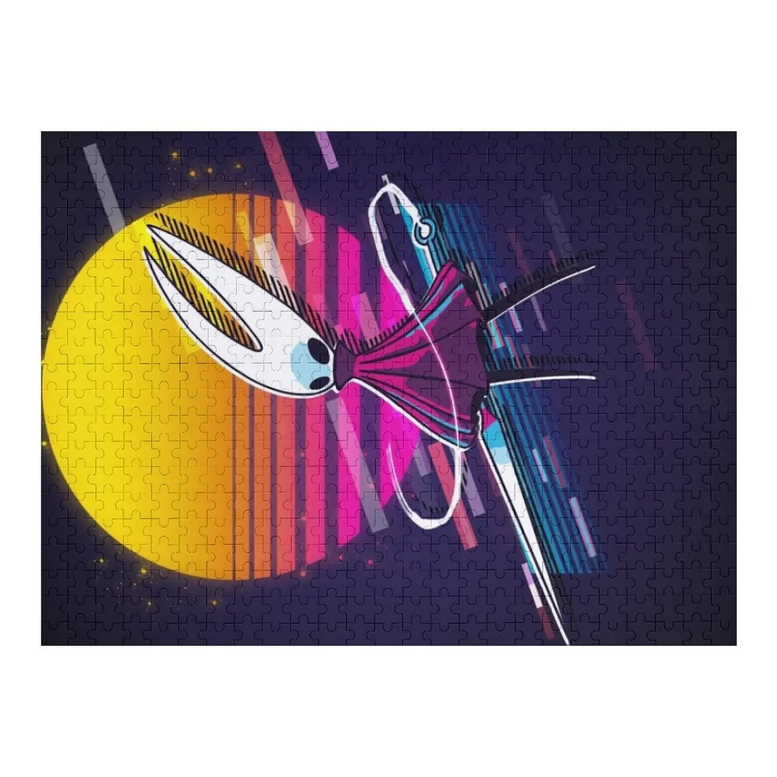 

Hornet - Hollow Knight Silksong *80s retro* Jigsaw Puzzle Photo Custom Toys For Children Puzzle
