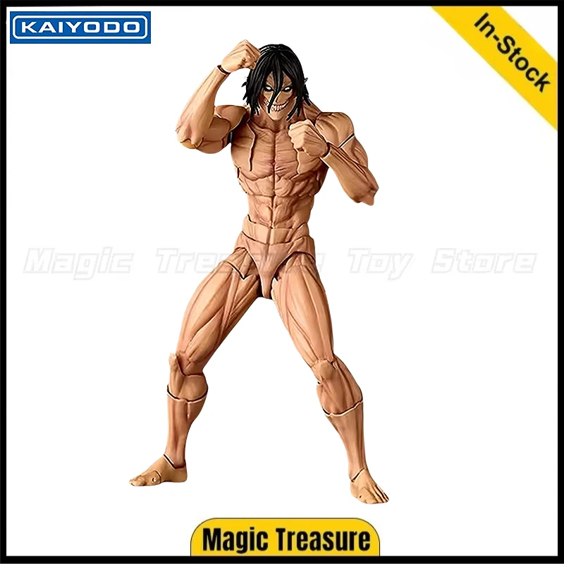 

【В наличии】KAIYODO Revoltech AMAZING YAMAGUCHI Attack on Titan Shingeki No Kyojin Eren Yeager Фигурка Модель репринта