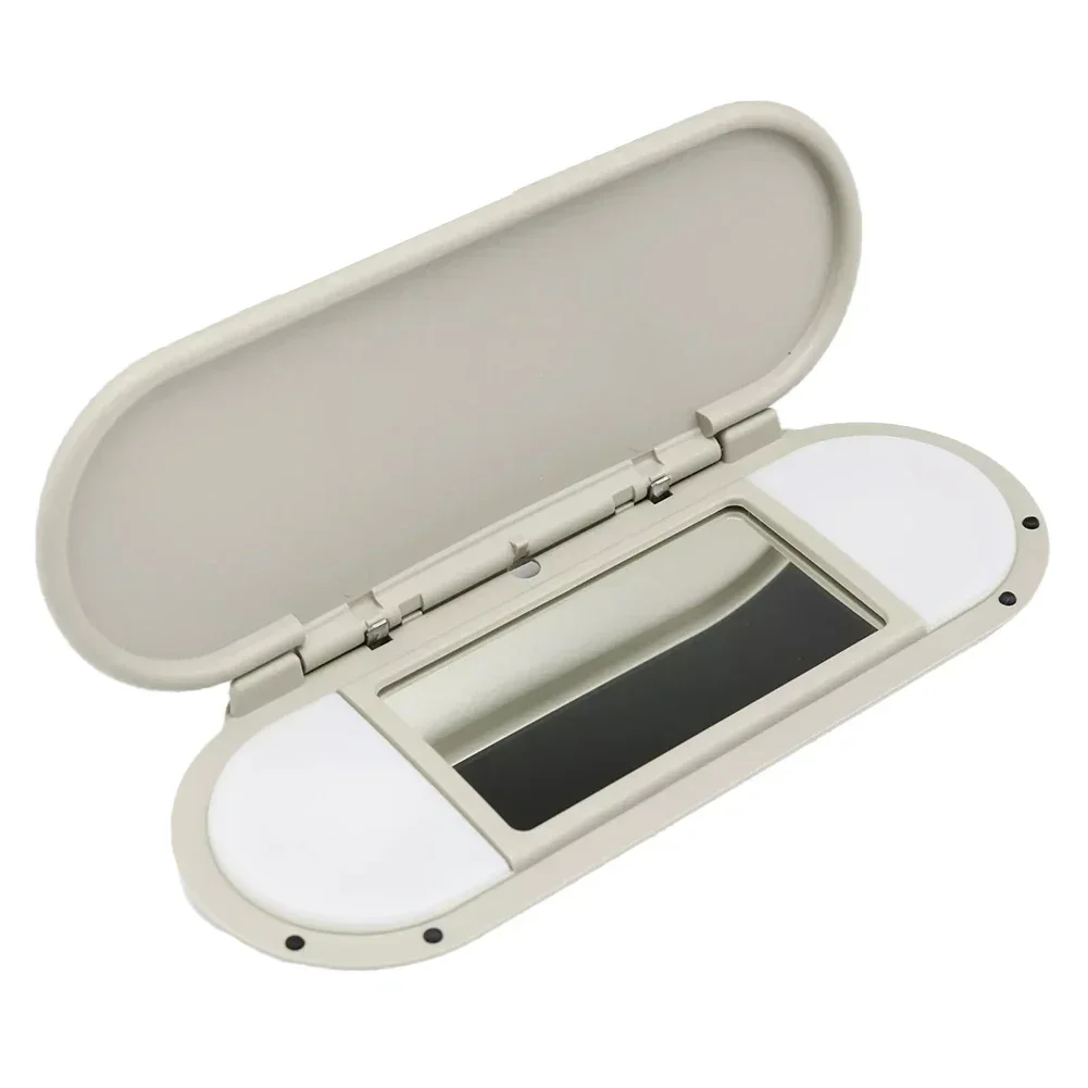 

Gray Sun Visor Vanity Mirror Cover For Mini For Cooper F55 F56 F60 2015-2022 Auto Parts Replacement And Repair