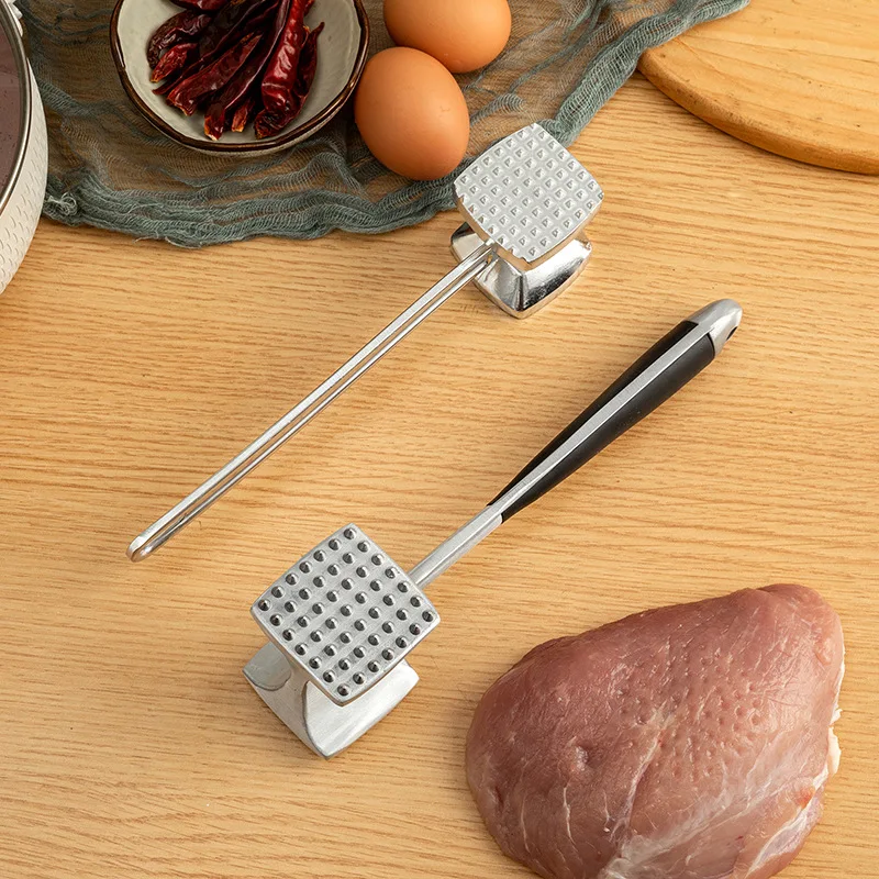 

Solid Meat Hammer, Steak Hammer, Zinc Alloy Tendon , Kitchen Tenderizer, Meat Beating Tool, Double-sided Meat Loosening