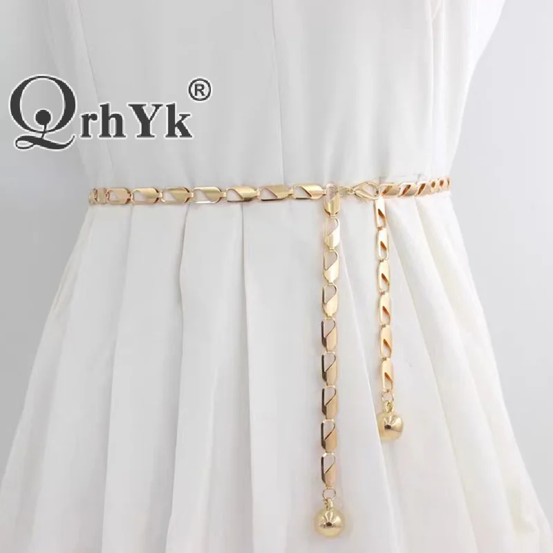 Vrouwen Mode Riemen Luxe Designer Riem Retro Zilver Gesneden Holle Ketting Riem Voor Vrouwen Elegante Ronde Metalen Vrouwen Riem