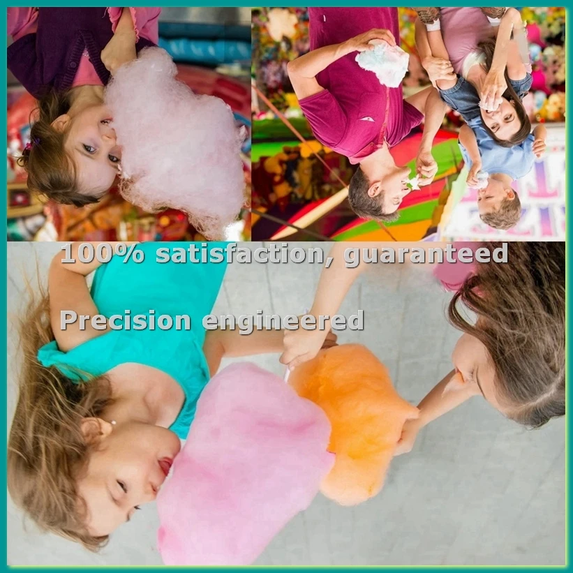 Cotton Candy Machine for Kids,Mini Electric Cotton Candy Maker with Splash-Proof Plate for Home Kids ,EU Plug-A14I