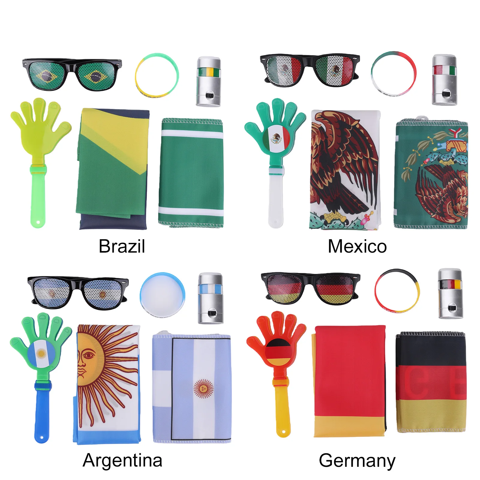 Kit Fan 6 Accessoires Football