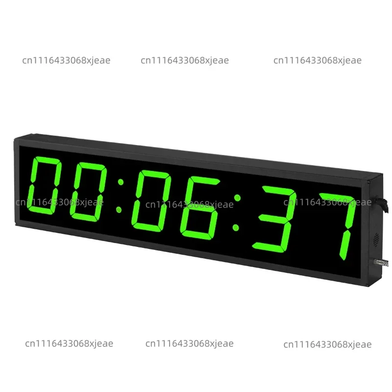 Interactive Digital Countdown Wall Clock Large Display Stopwatch Game With Buzzer Button Stop Time For Competition Game Act