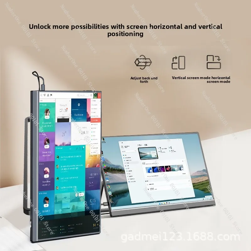 14 inch portable monitor touch 2k portable screen laptop portable display screen 1200p