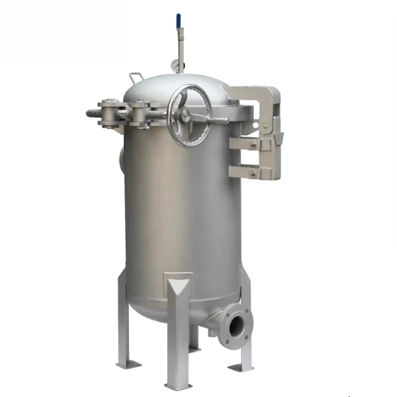 

316 SS Water Filtration Bag Filter Basket Strainer Housing on Ro Water Treatment Plant