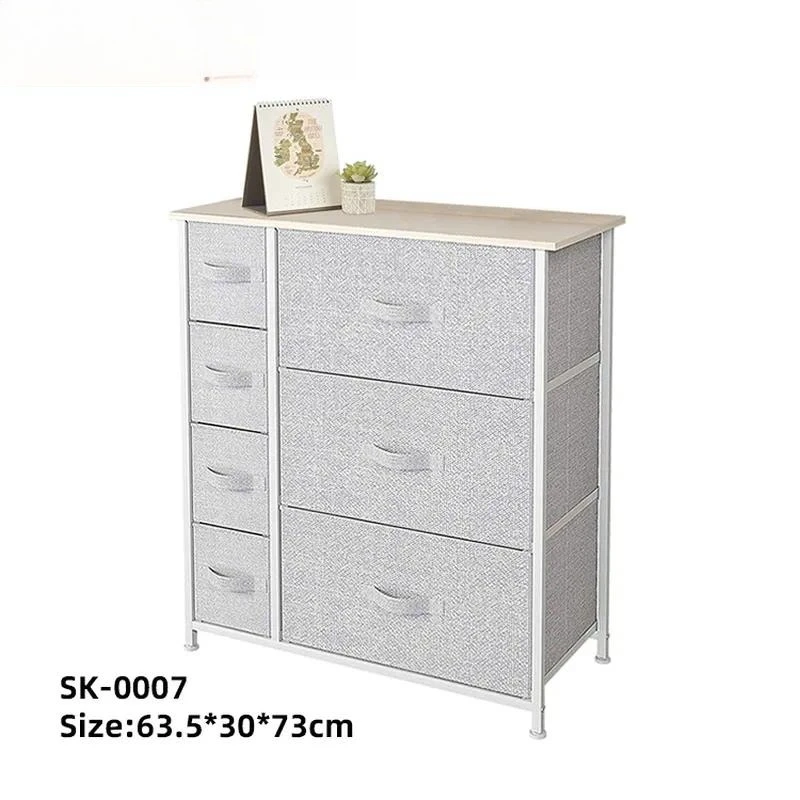 Storage Cabinet Non-woven Folding Drawer Cabinet Multi-layer Clothing Bucket Side Narrow Cabinet Living