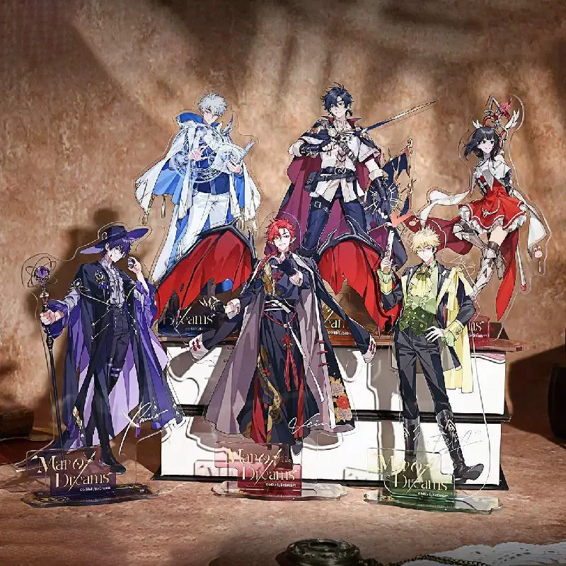 Sunsyea Link Click Shiguang Daili Ren Official Merch MXDT Series Acrylic Stand Badge Vein Liuxiao Felix Charles Lucas Jo